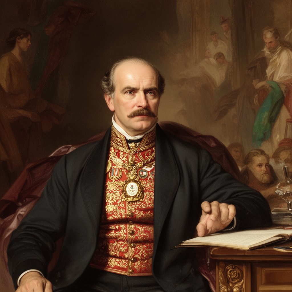 AI-generated illustration of Minister-President of Cisleithania