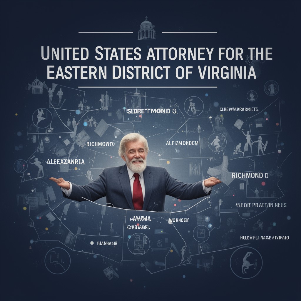AI-generated illustration of United States Attorney for the Eastern District of Virginia