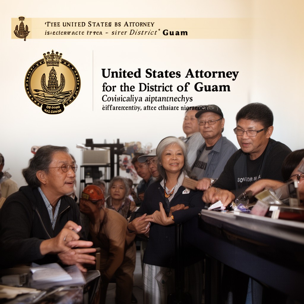 AI-generated illustration of United States Attorney for the District of Guam