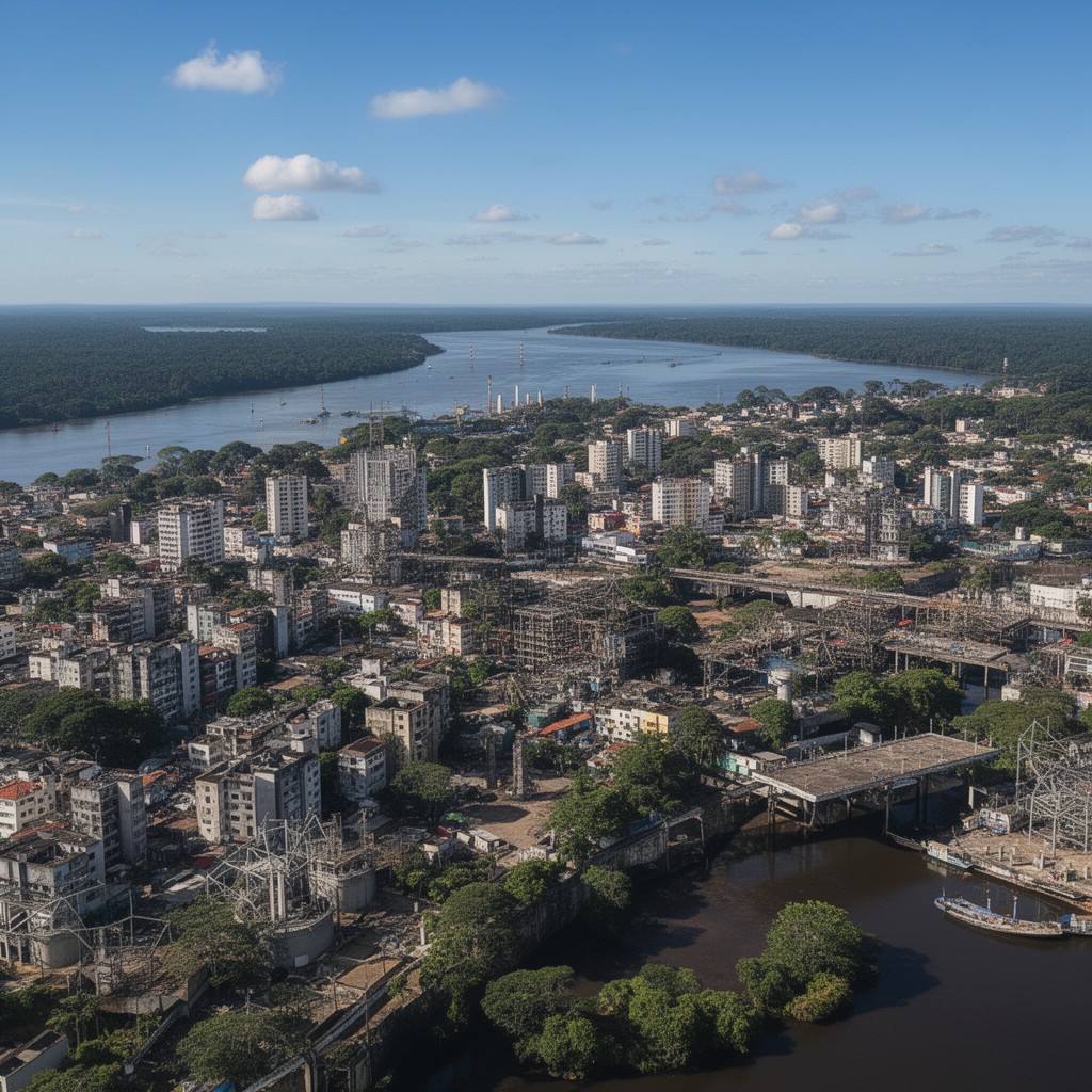 AI-generated illustration of Manaus