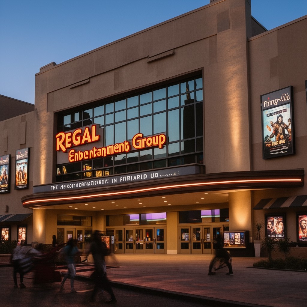 AI-generated illustration of Regal Entertainment Group