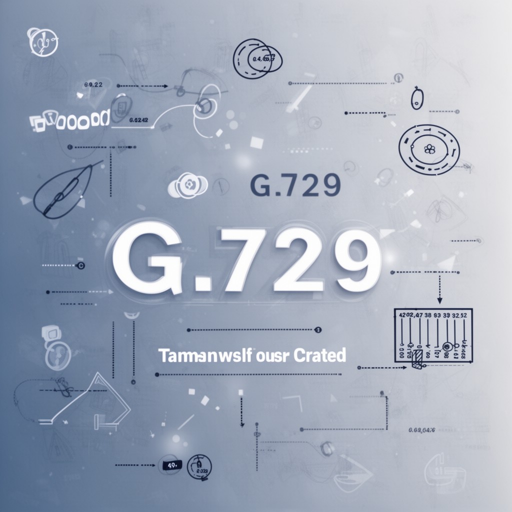 AI-generated illustration of G.729
