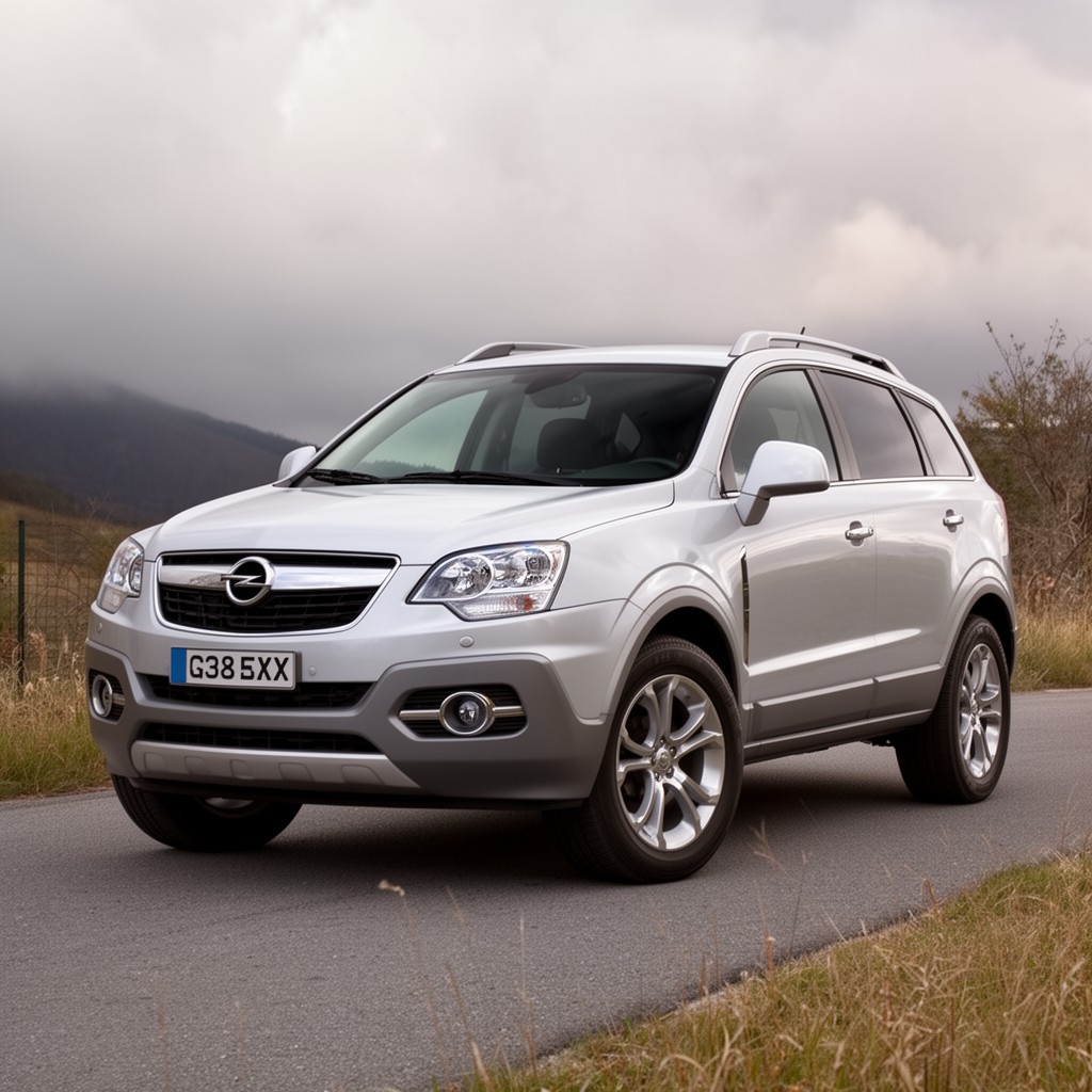 AI-generated illustration of Opel Antara