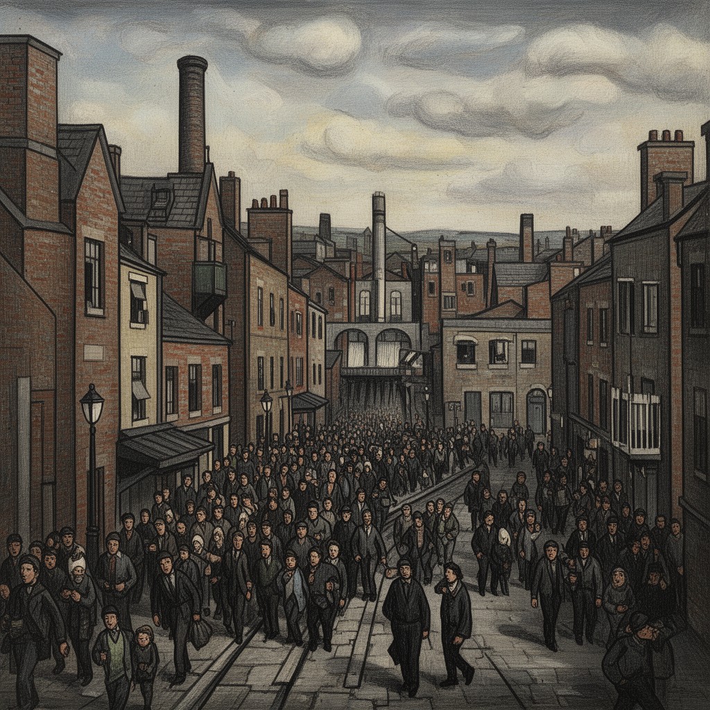 AI-generated illustration of Coming from the Mill