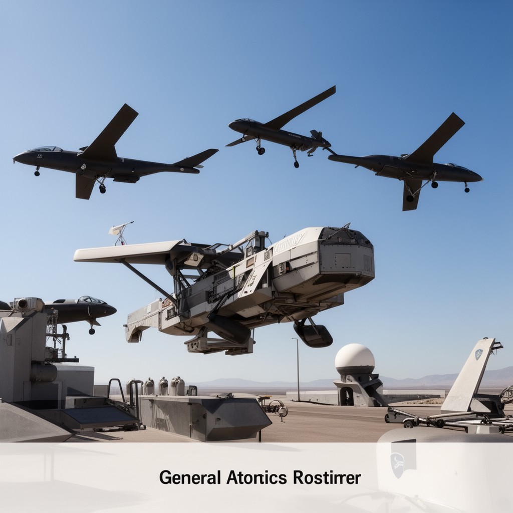 AI-generated illustration of General Atomics