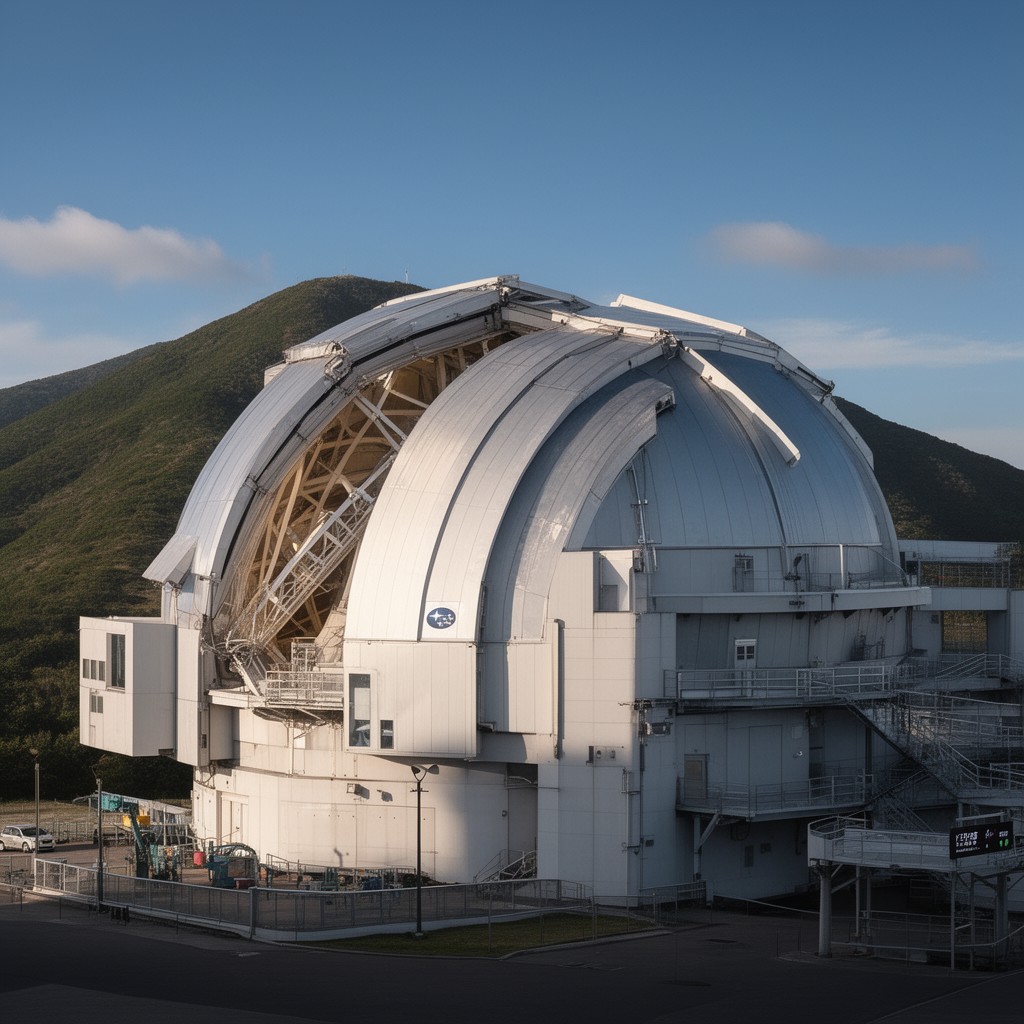 AI-generated illustration of Subaru Telescope