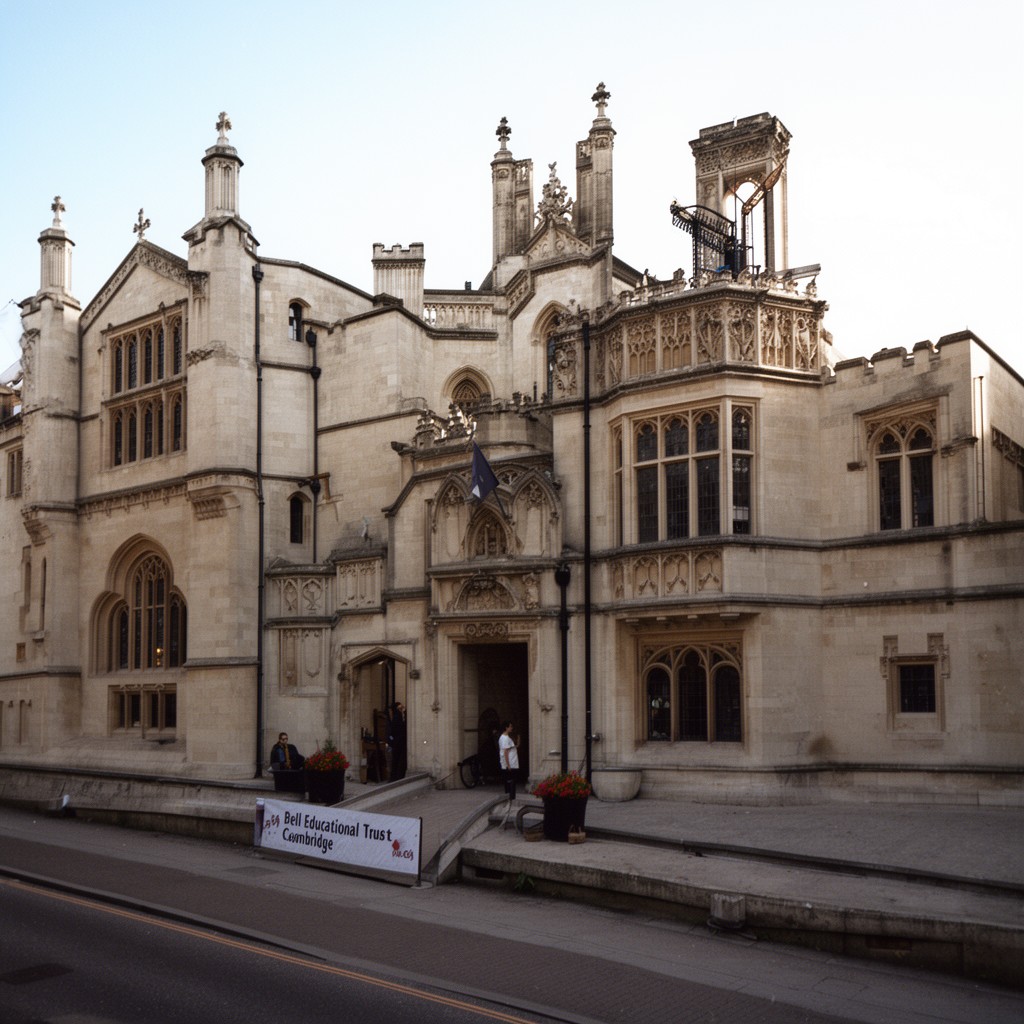 AI-generated illustration of Bell Educational Trust, Cambridge