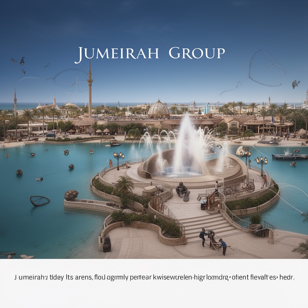 AI-generated illustration of Jumeirah Group