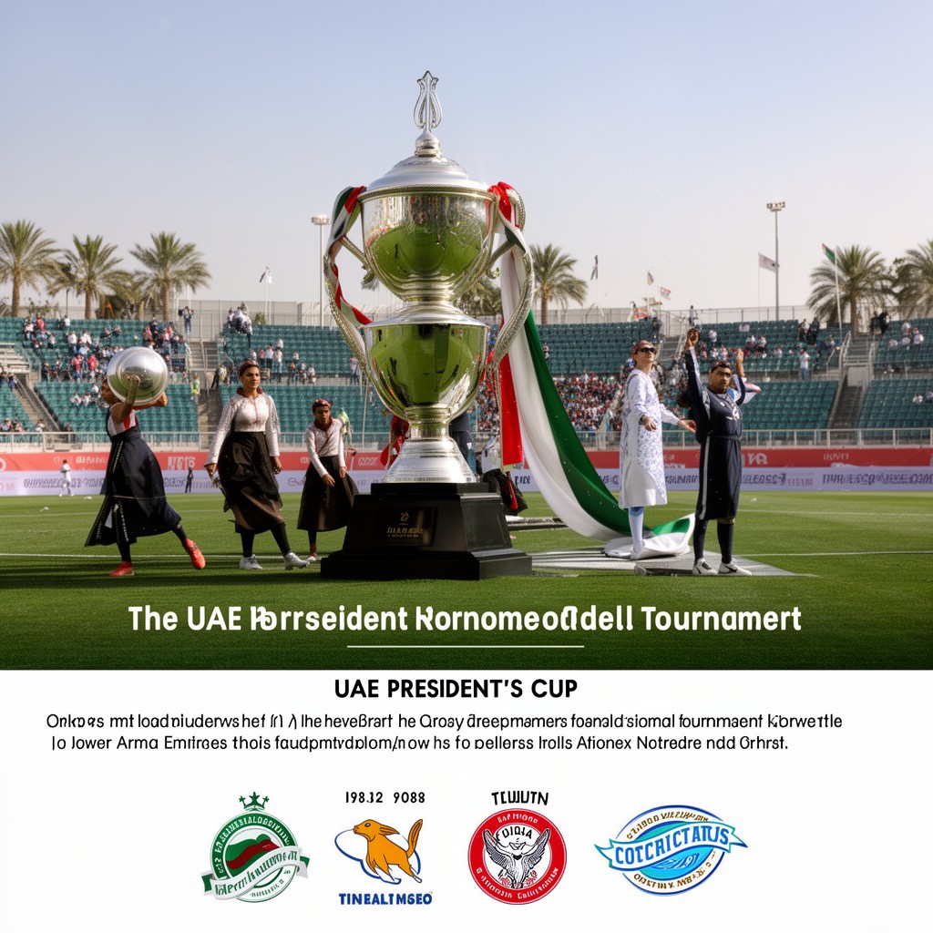 AI-generated illustration of UAE President's Cup