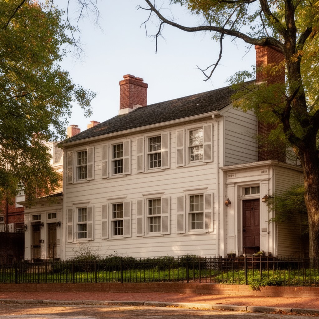 AI-generated illustration of Edmund Fowle House