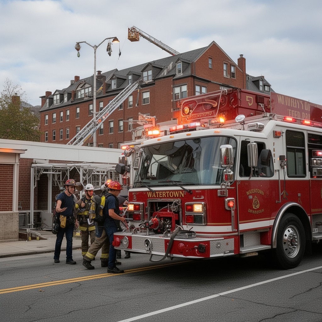 AI-generated illustration of Watertown Fire Department