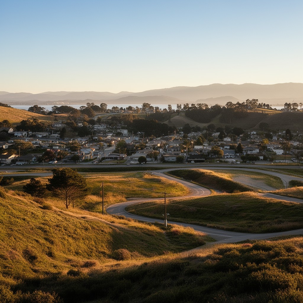 AI-generated illustration of Bayview, Contra Costa County, California