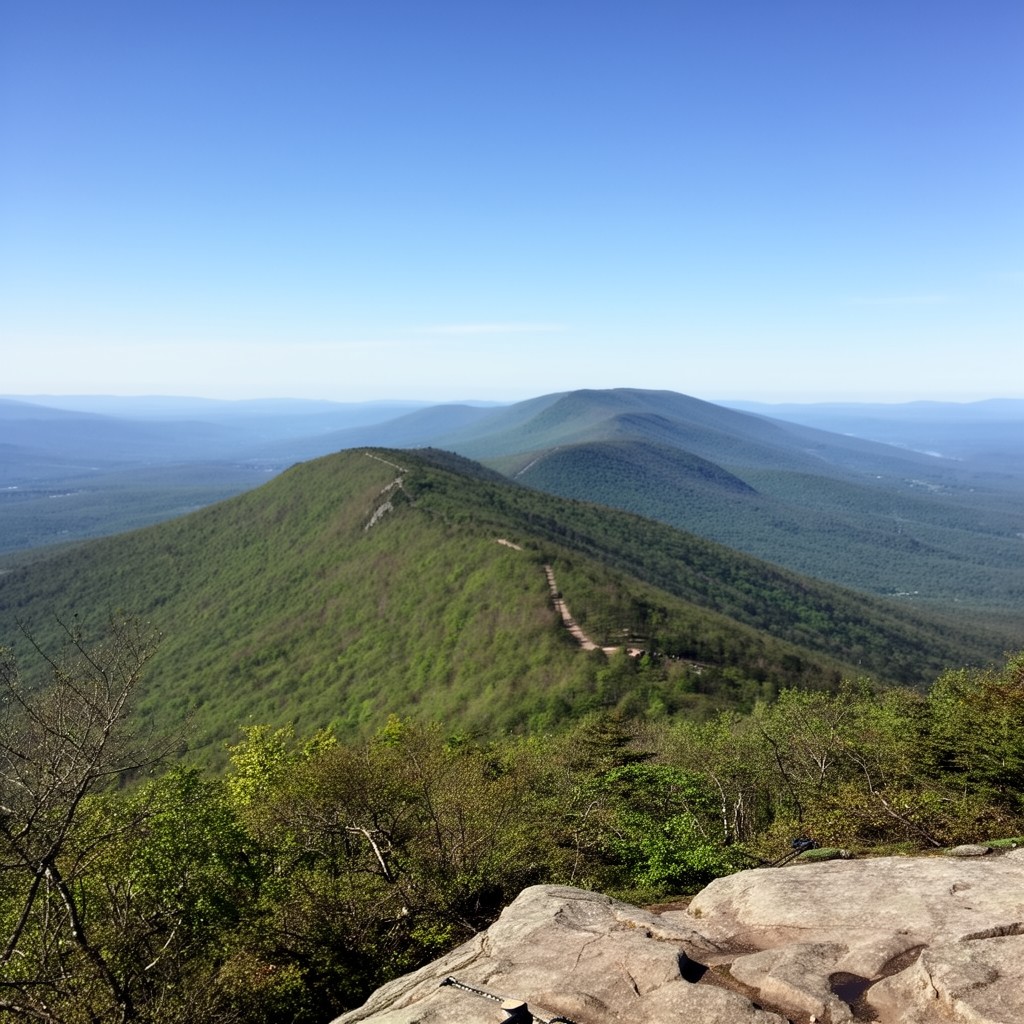 AI-generated illustration of Windham High Peak