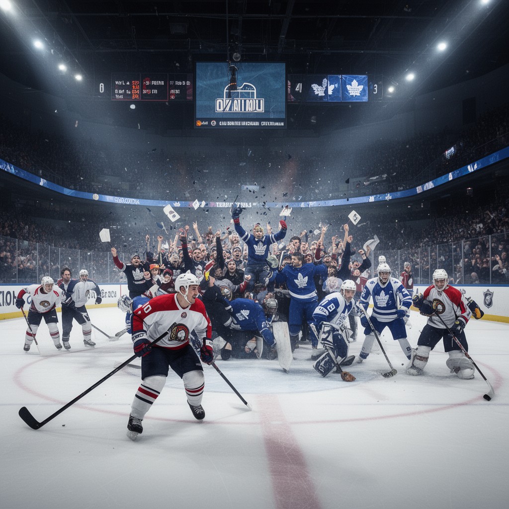 AI-generated illustration of Battle of Ontario