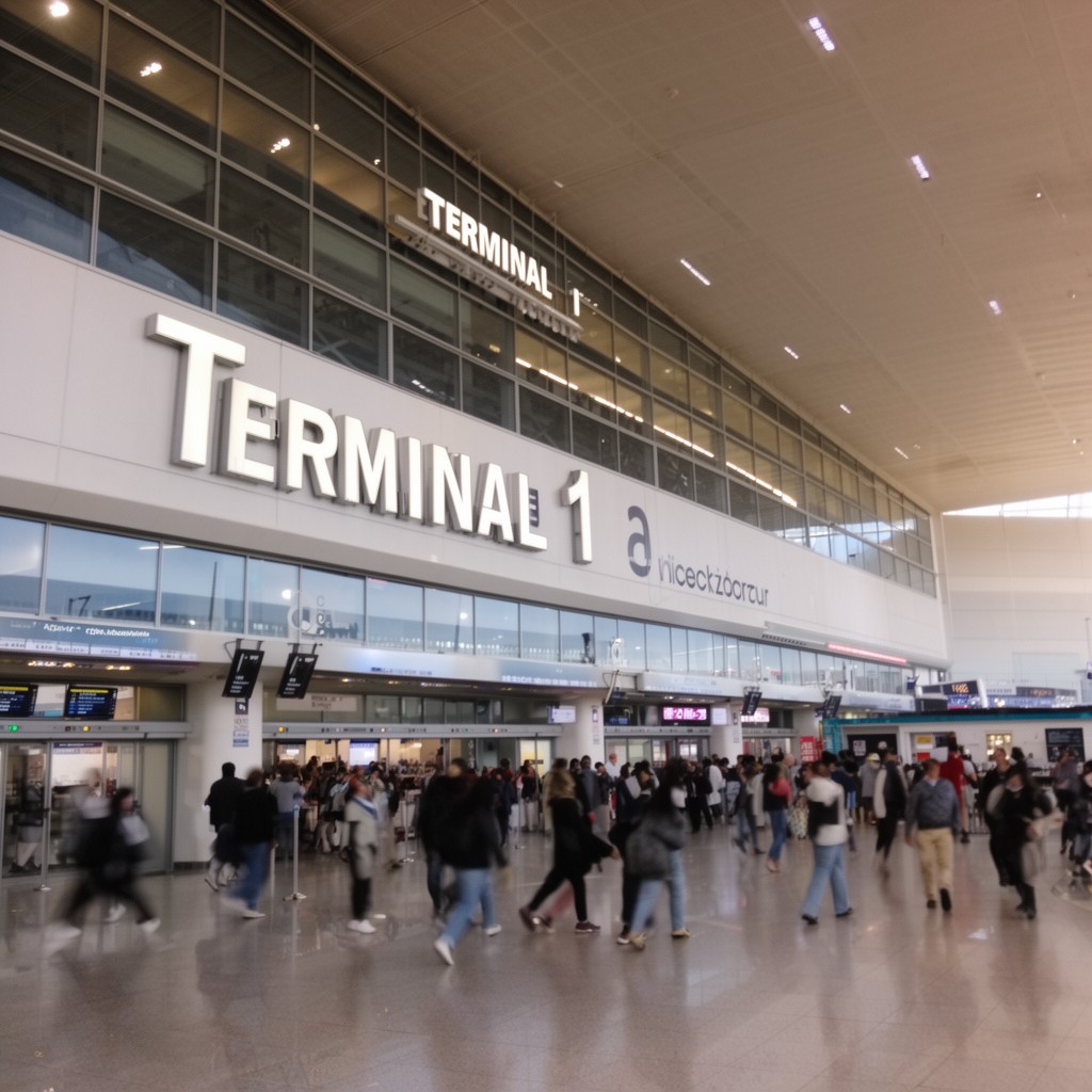 AI-generated illustration of Terminal 1