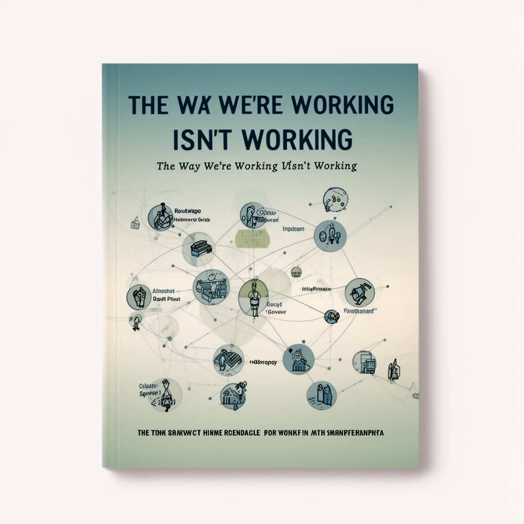 AI-generated illustration of The Way We’re Working Isn’t Working