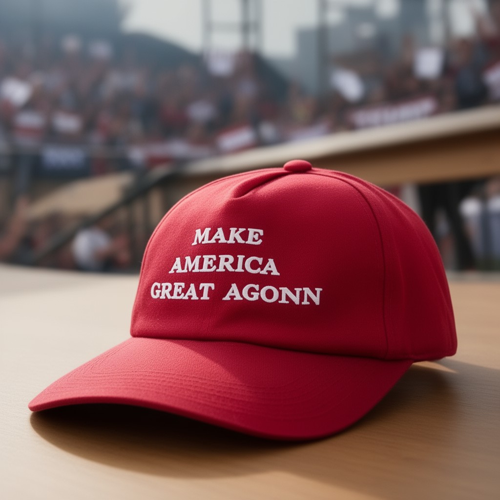AI-generated illustration of MAGA hat