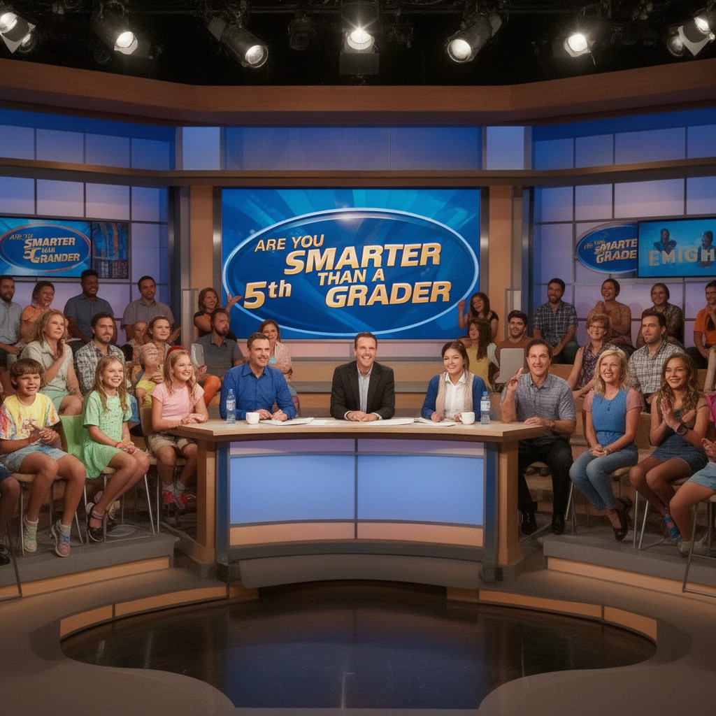 AI-generated illustration of Are You Smarter Than a 5th Grader?