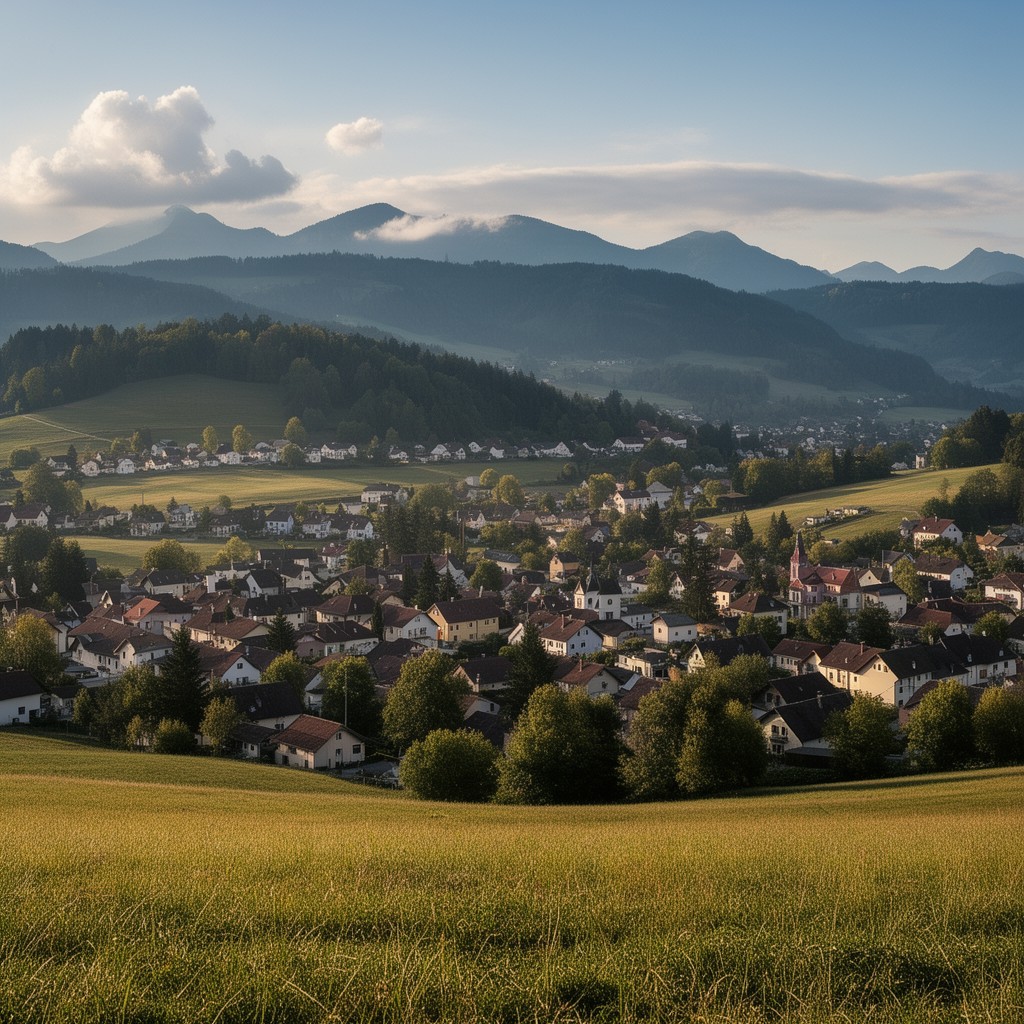 AI-generated illustration of Thal, Styria, Austria