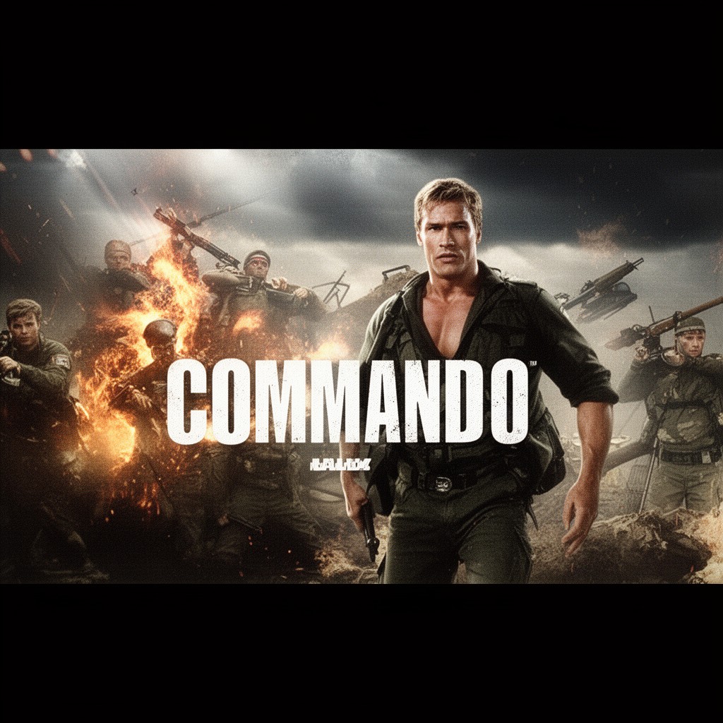 AI-generated illustration of Commando