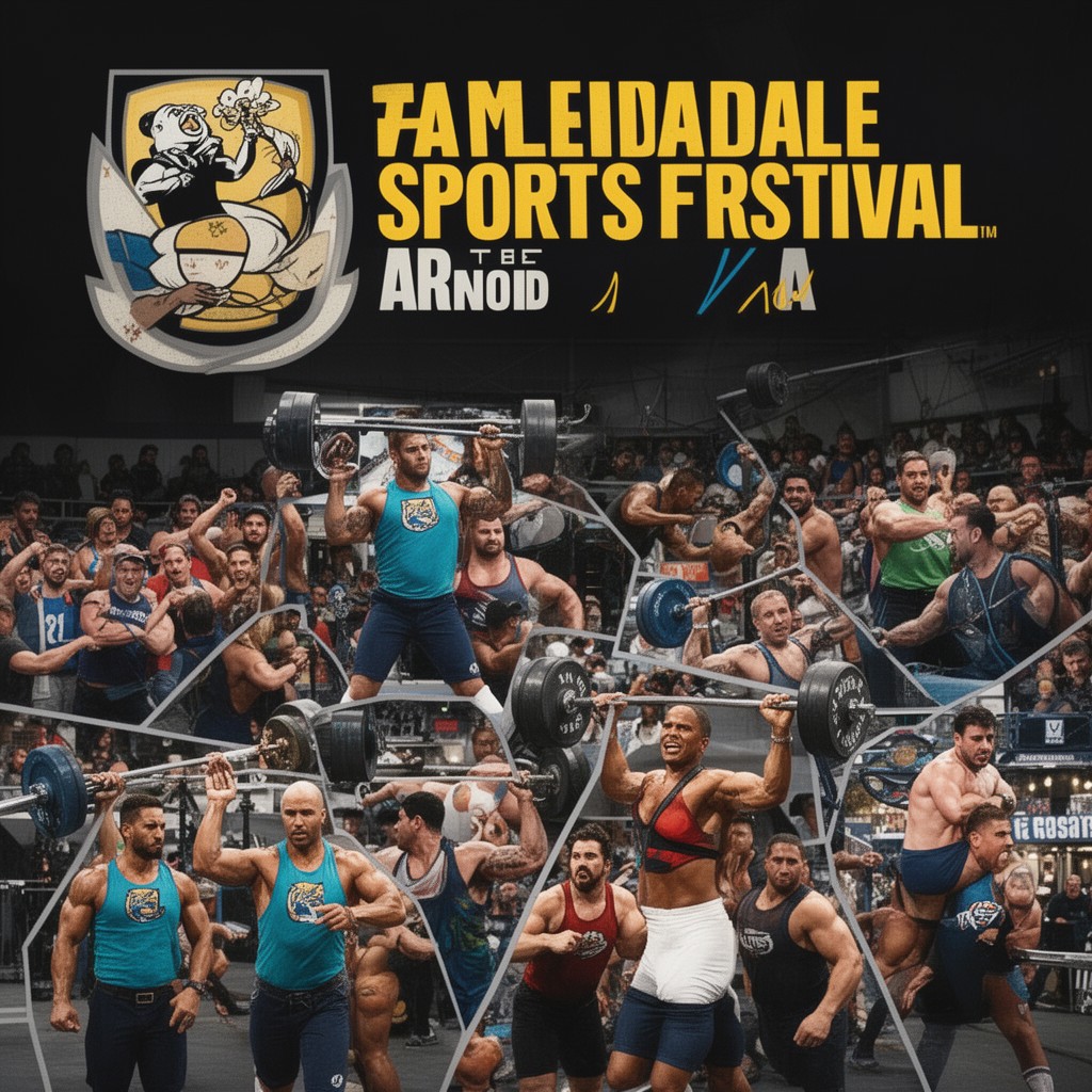 AI-generated illustration of Arnold Sports Festival