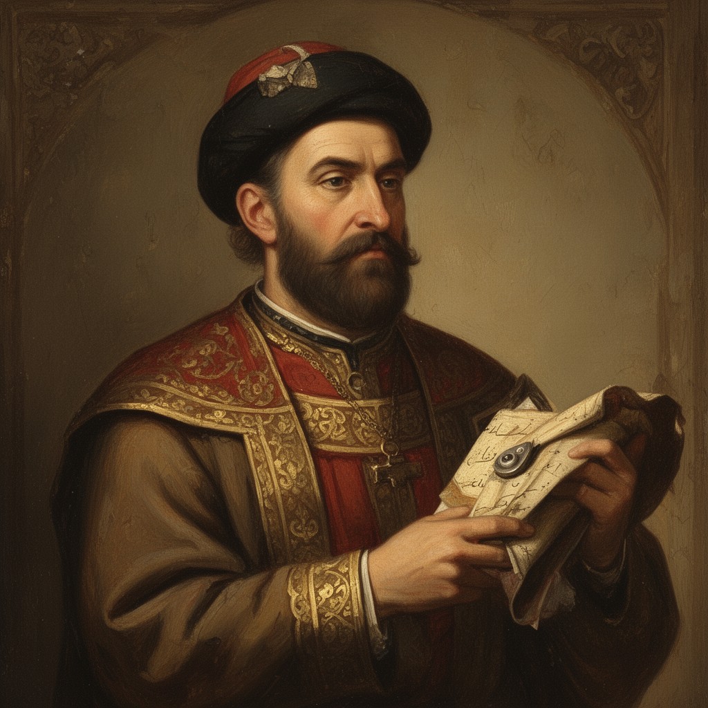 AI-generated illustration of Al-Zahrawi (Abulcasis)