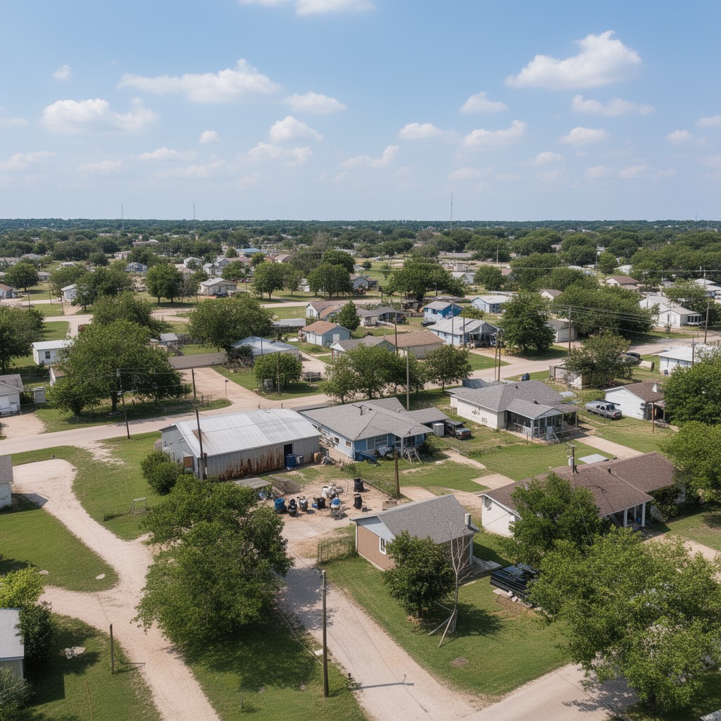 AI-generated illustration of Lowry Crossing, Texas