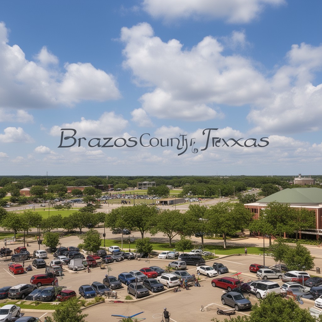 AI-generated illustration of Brazos County, Texas