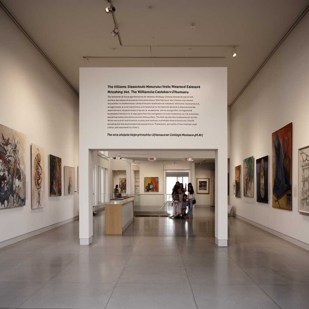 AI-generated illustration of Williams College Museum of Art