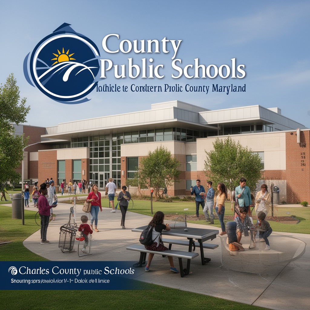 AI-generated illustration of Charles County Public Schools