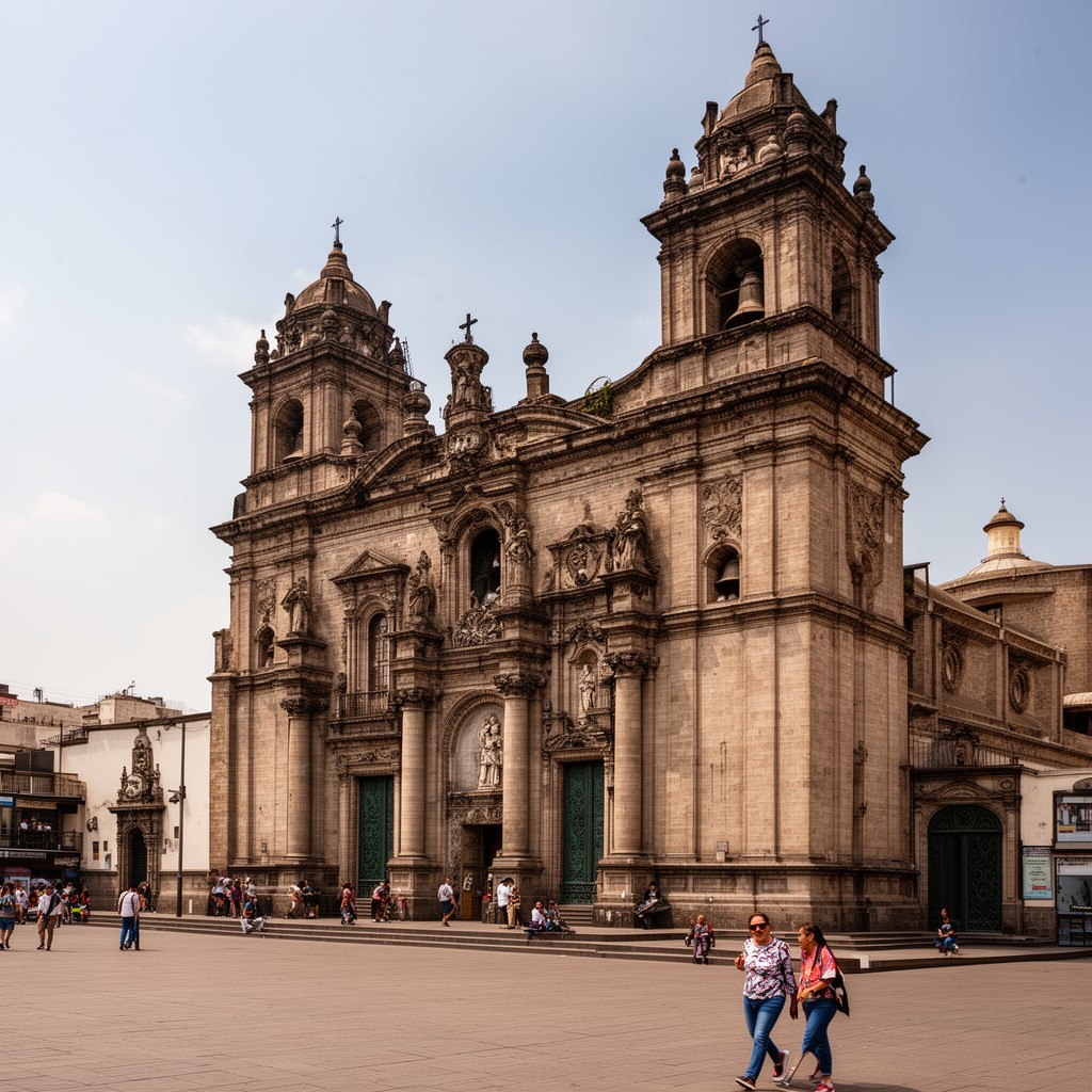 AI-generated illustration of Church of San Pedro