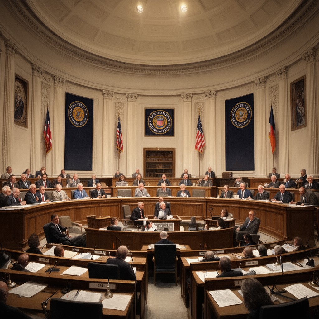AI-generated illustration of 92nd United States Congress