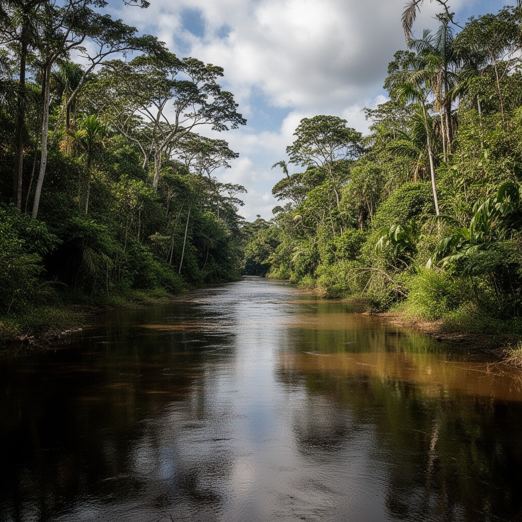 AI-generated illustration of Atabapo River
