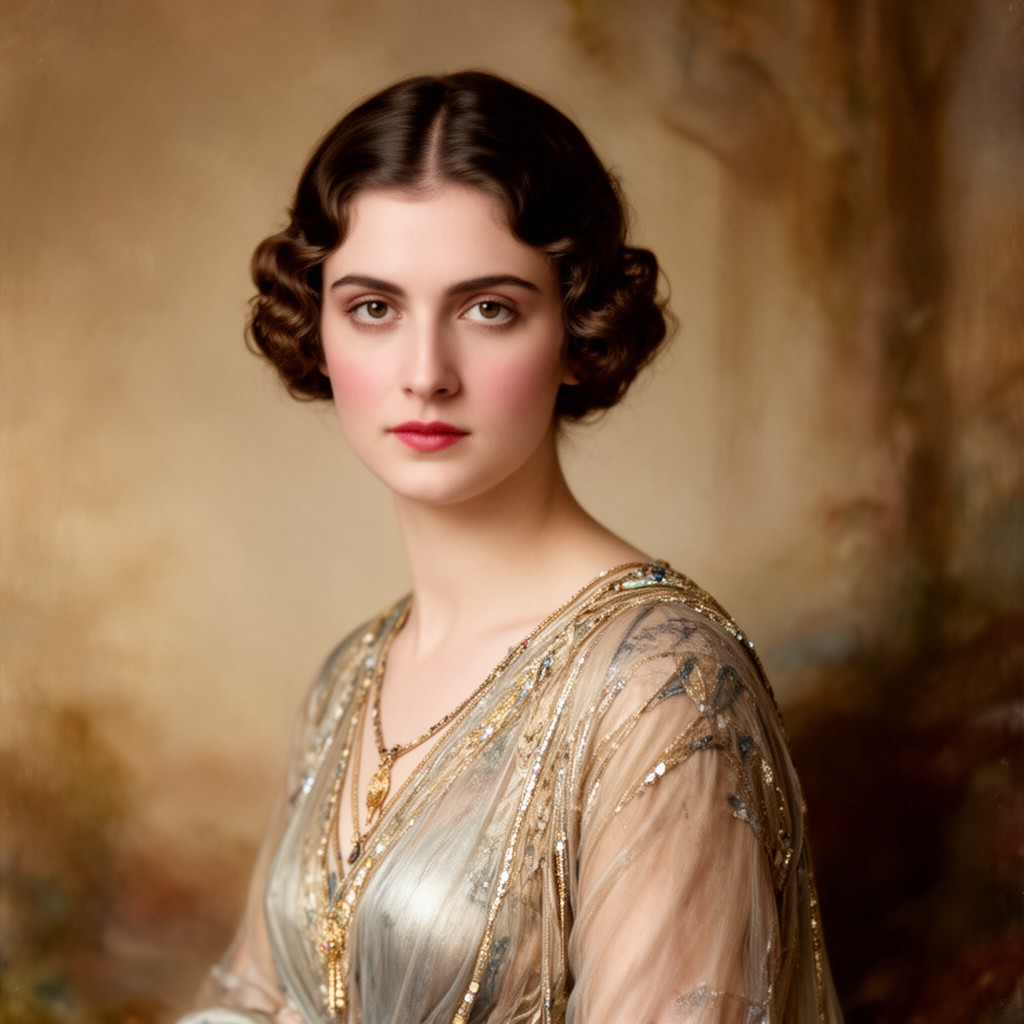 AI-generated illustration of Winifred de Wolfe