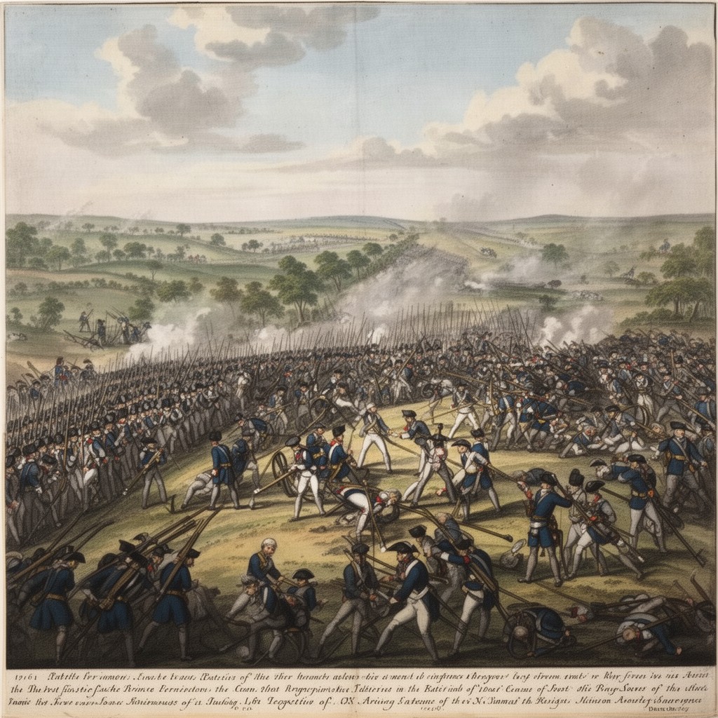 AI-generated illustration of Battle of Soest (Seven Years' War)