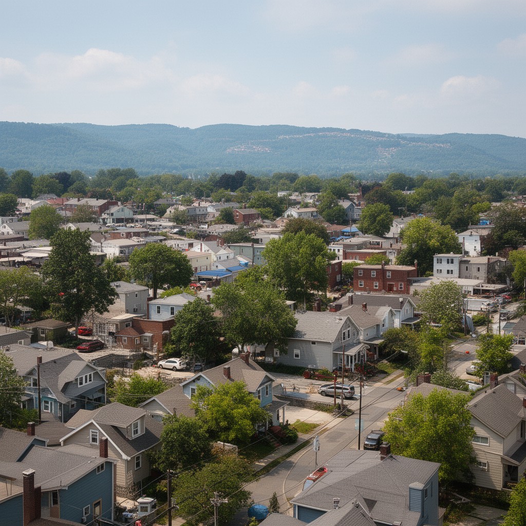 AI-generated illustration of Village of Suffern