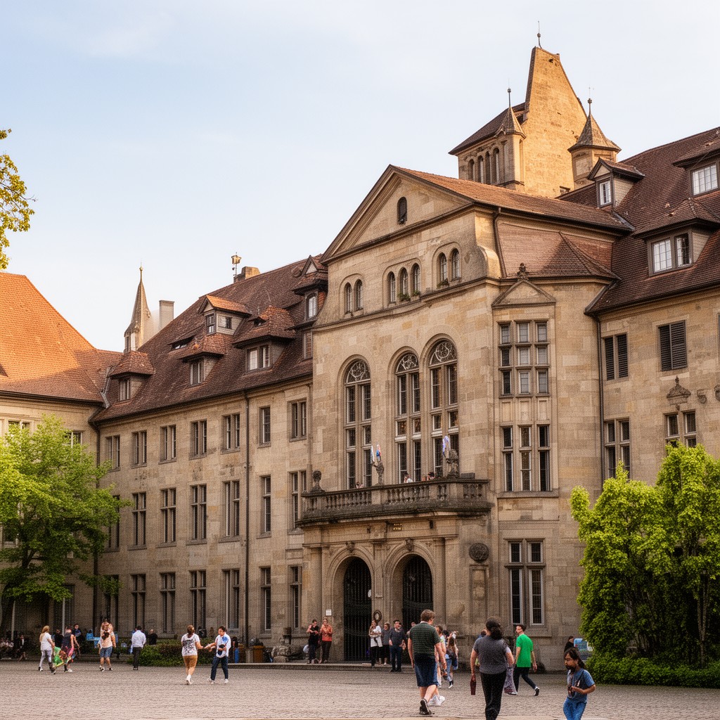 AI-generated illustration of Tübinger Stift