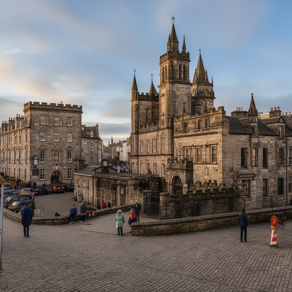 AI-generated illustration of Haddington