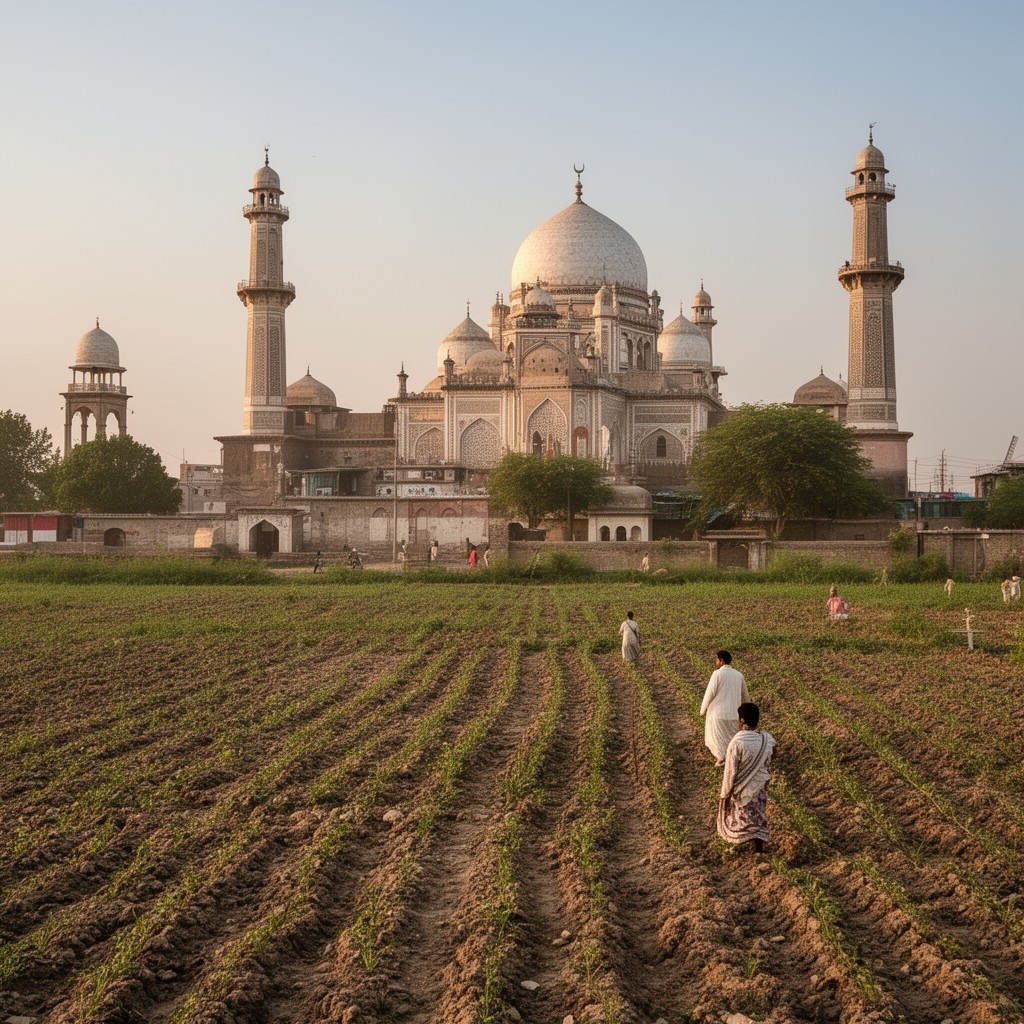 AI-generated illustration of southern Punjab, Pakistan