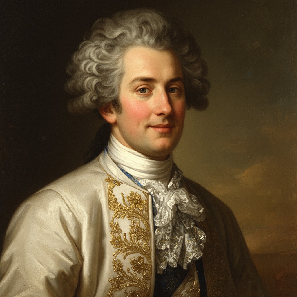 AI-generated illustration of Victor-François, 2nd duc de Broglie