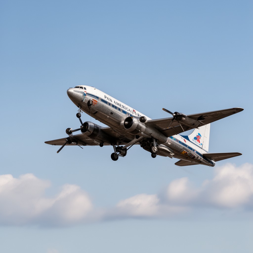 AI-generated illustration of Pan American World Airways