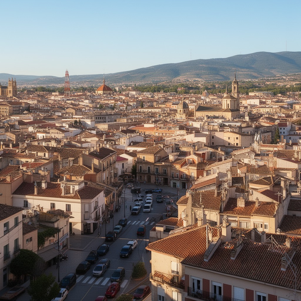 AI-generated illustration of Valdemoro