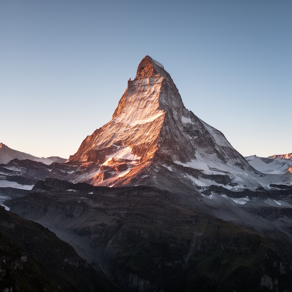 AI-generated illustration of Matterhorn