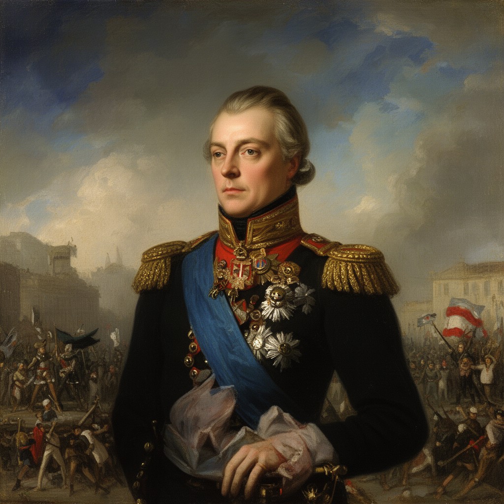AI-generated illustration of Alexander Suvorov