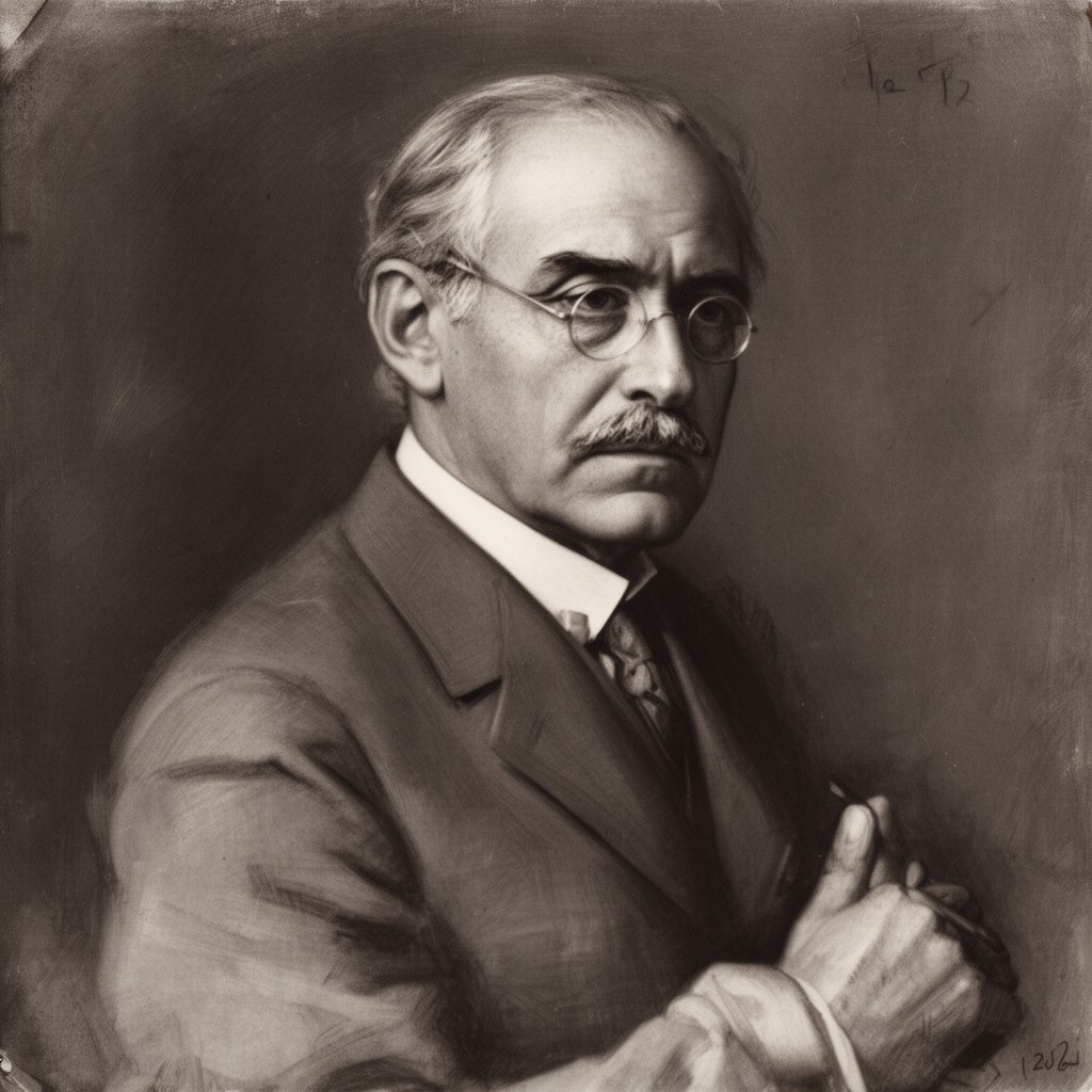 AI-generated illustration of Louis Vauxcelles