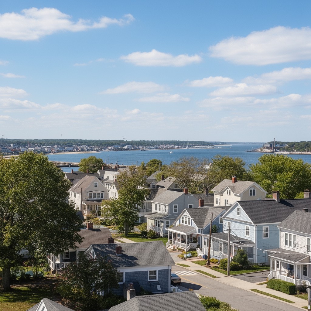 AI-generated illustration of Winthrop, Massachusetts