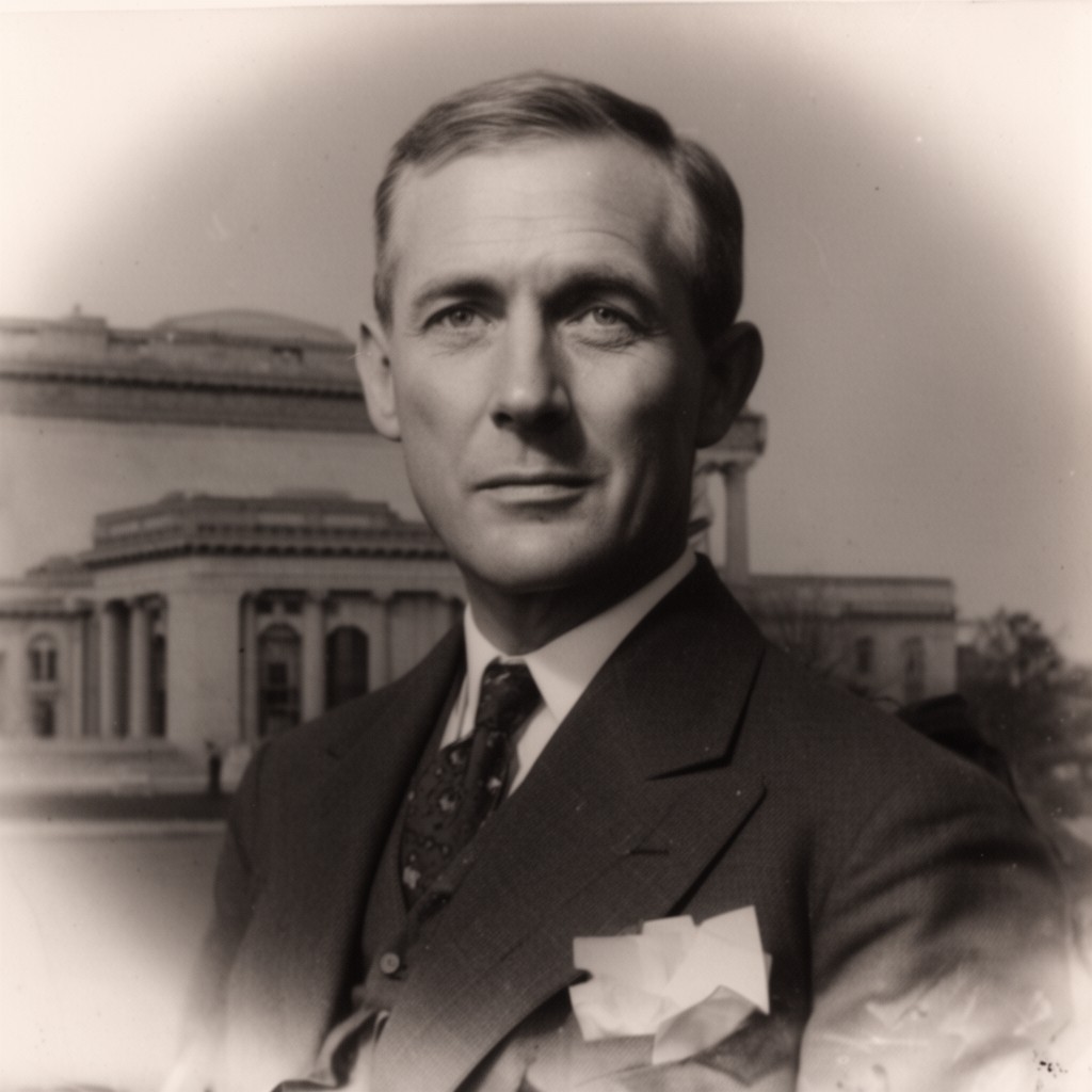 AI-generated illustration of Henry J. Toombs