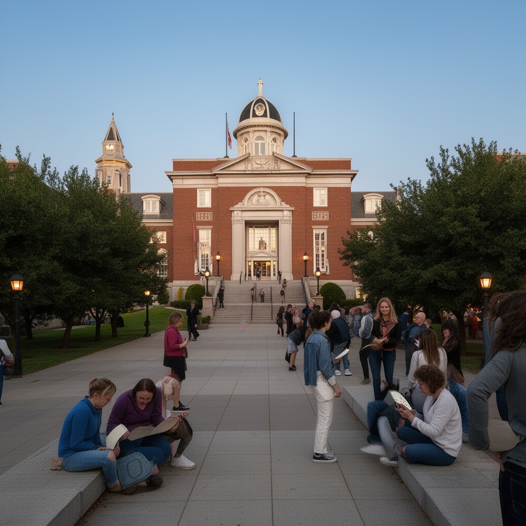 AI-generated illustration of Hamline University