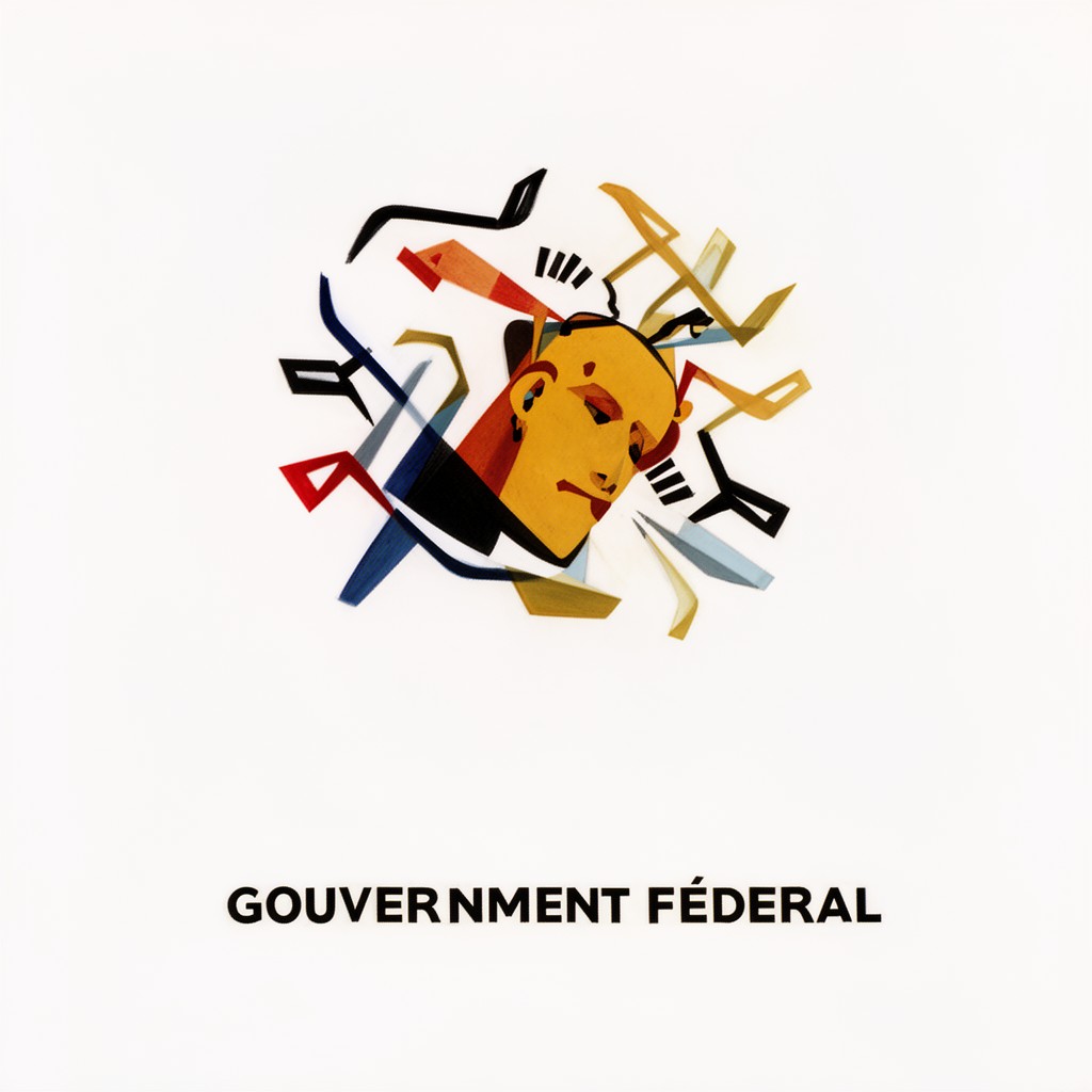 AI-generated illustration of Gouvernement fédéral