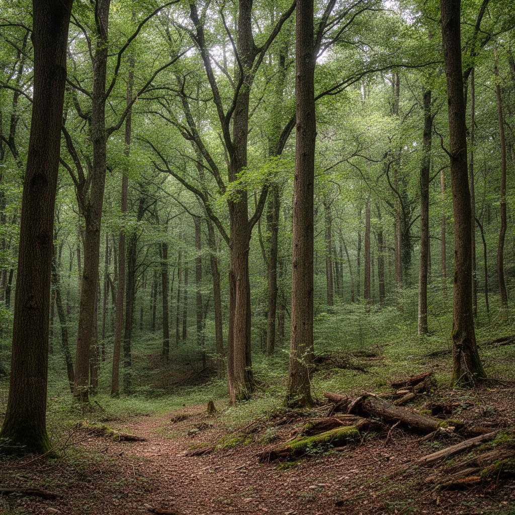 AI-generated illustration of Ardennes Forest